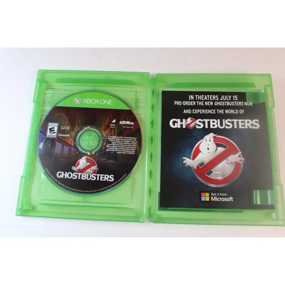 Ghostbusters (Microsoft Xbox One, 2016) Authentic, Complete, Tested/Works